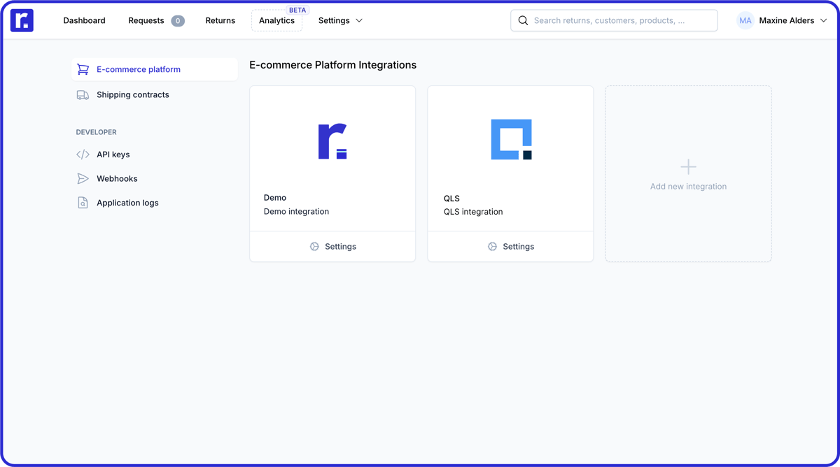Return process for QLS | Returnless