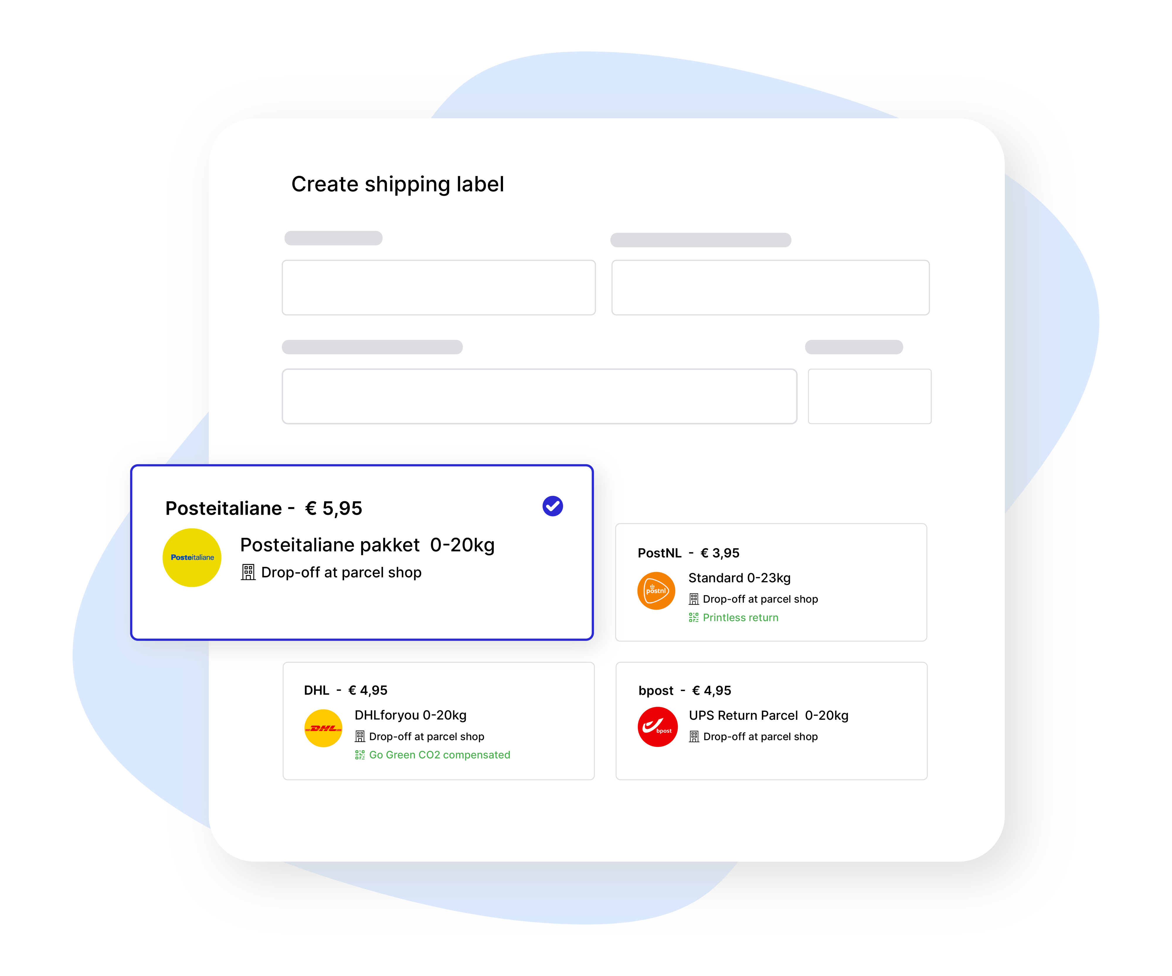 Return process with Poste Italiane | Returnless