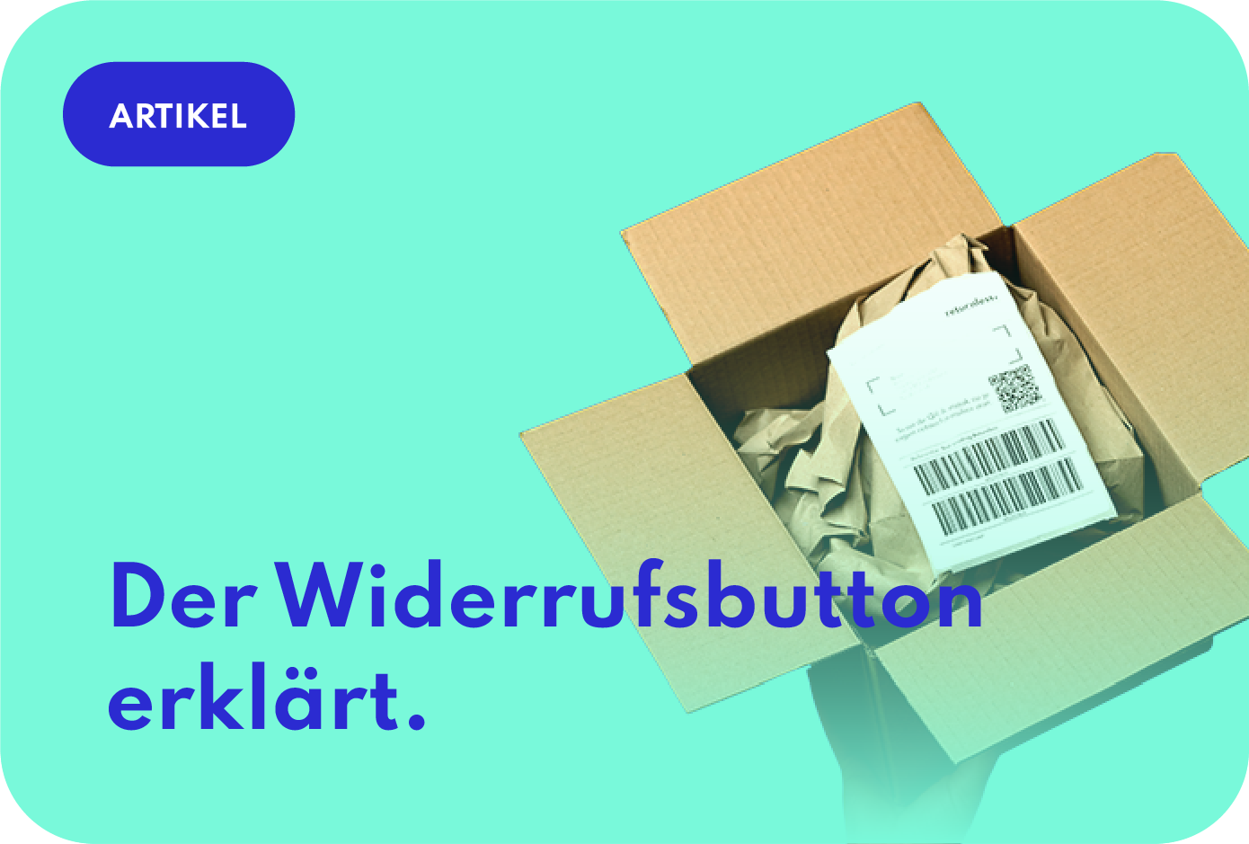 Der Widerrufsbutton erklärt