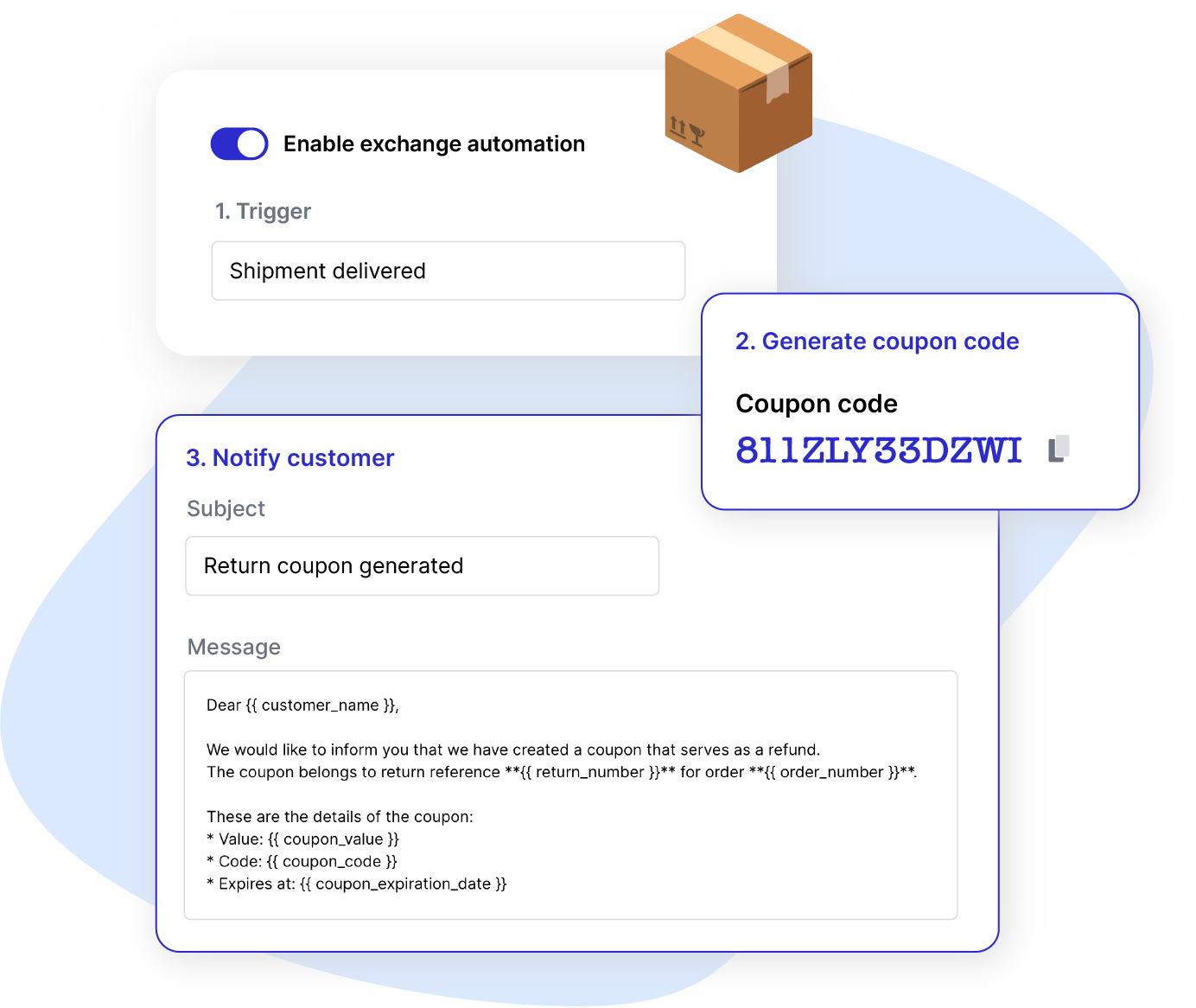 Automatic generated coupons