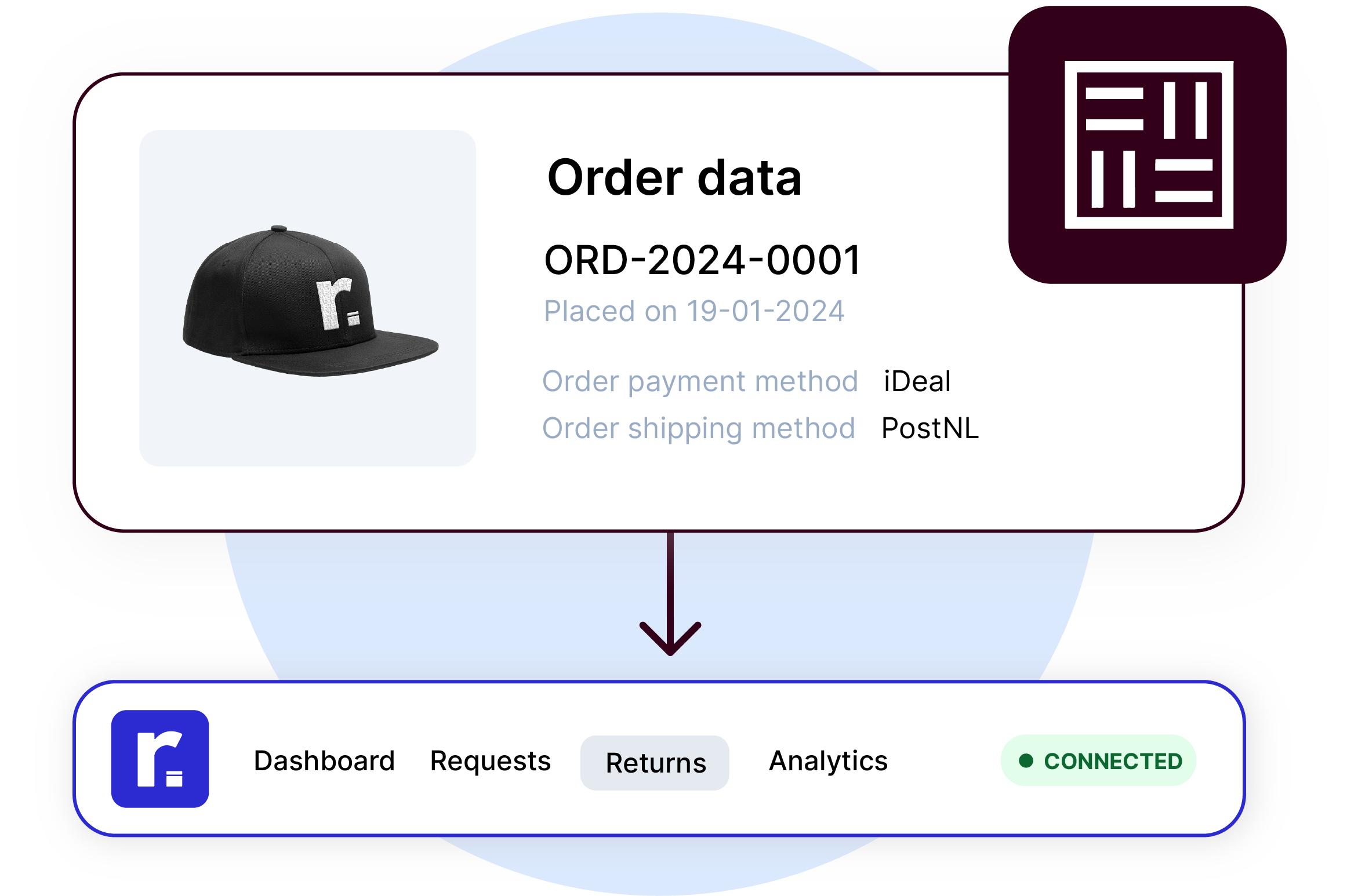 Search orders in Itsperfect