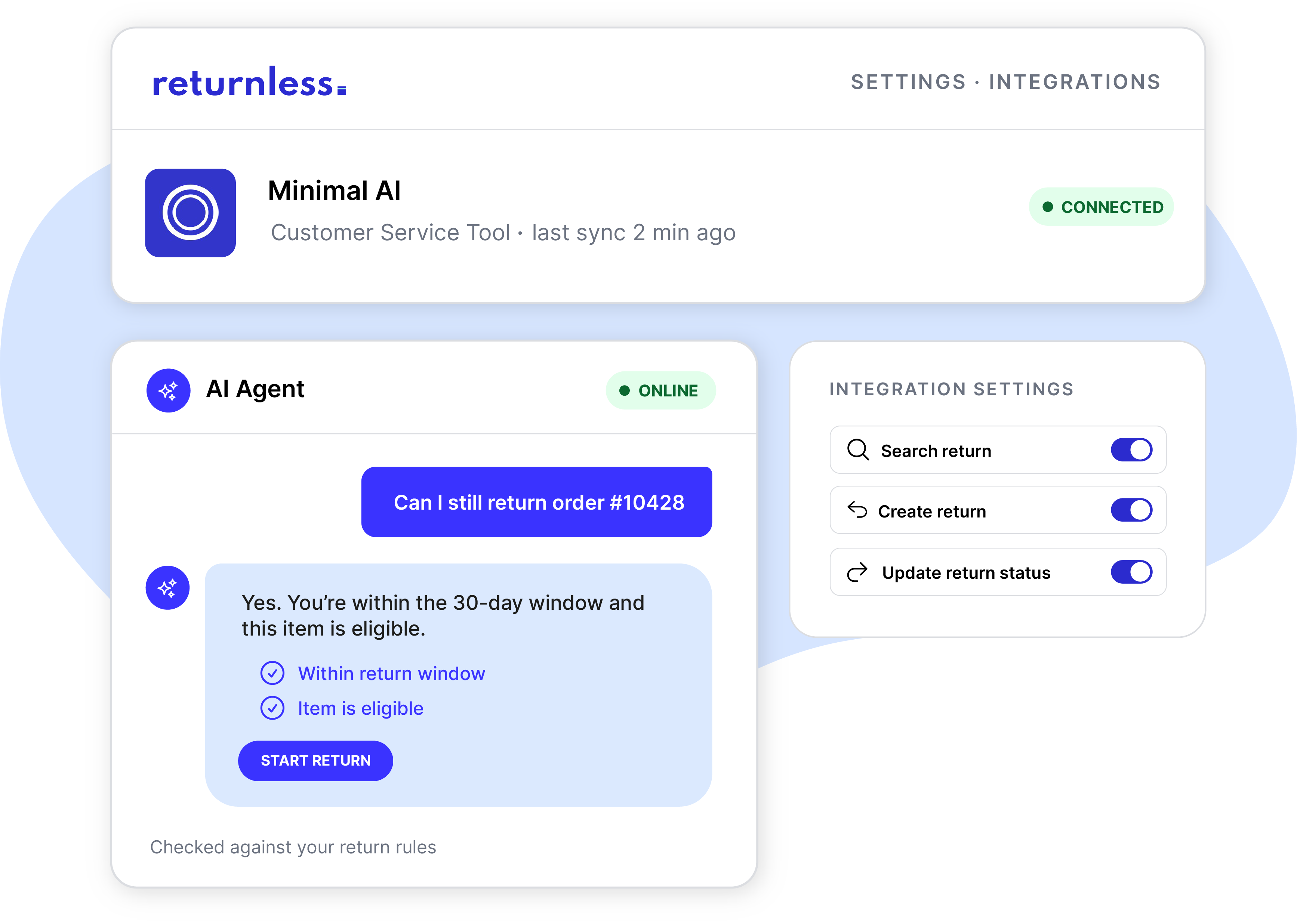 Minimal AI - integration@3x