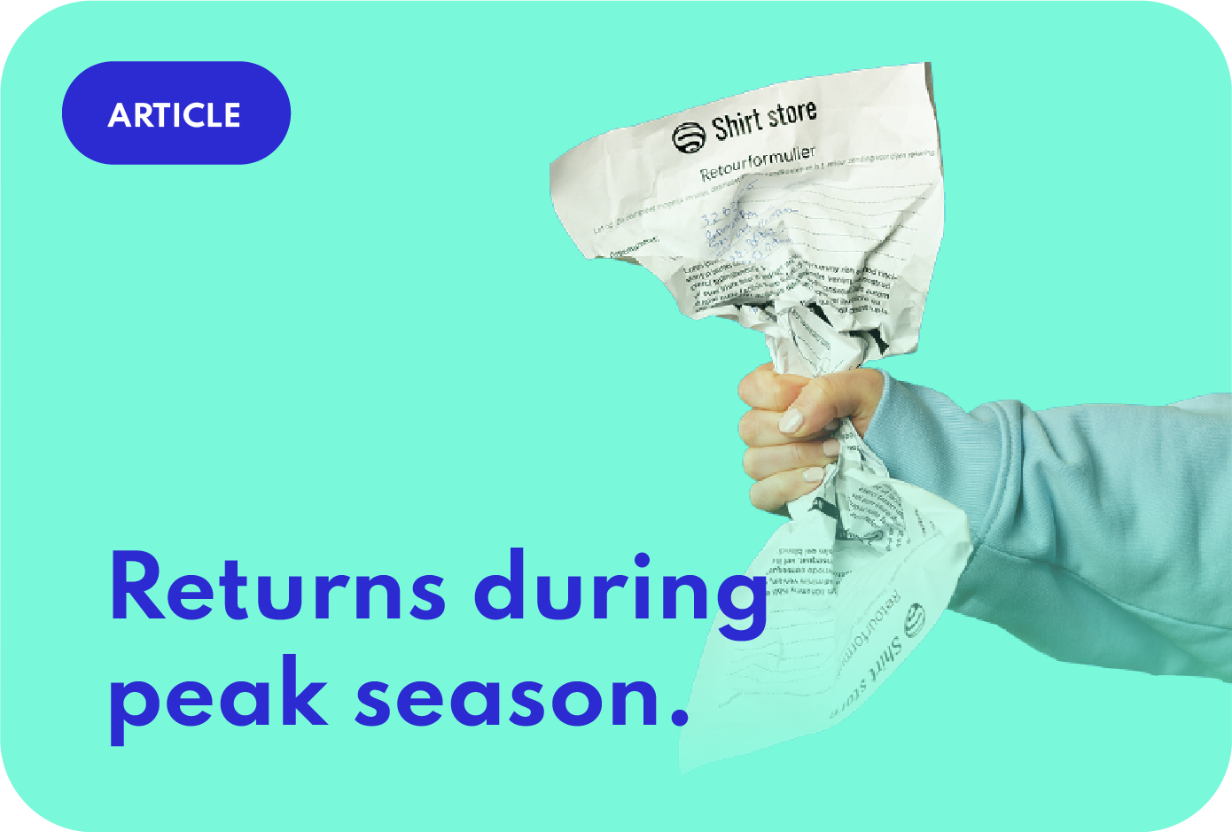 Banner - Article - Returns during peak season@3x