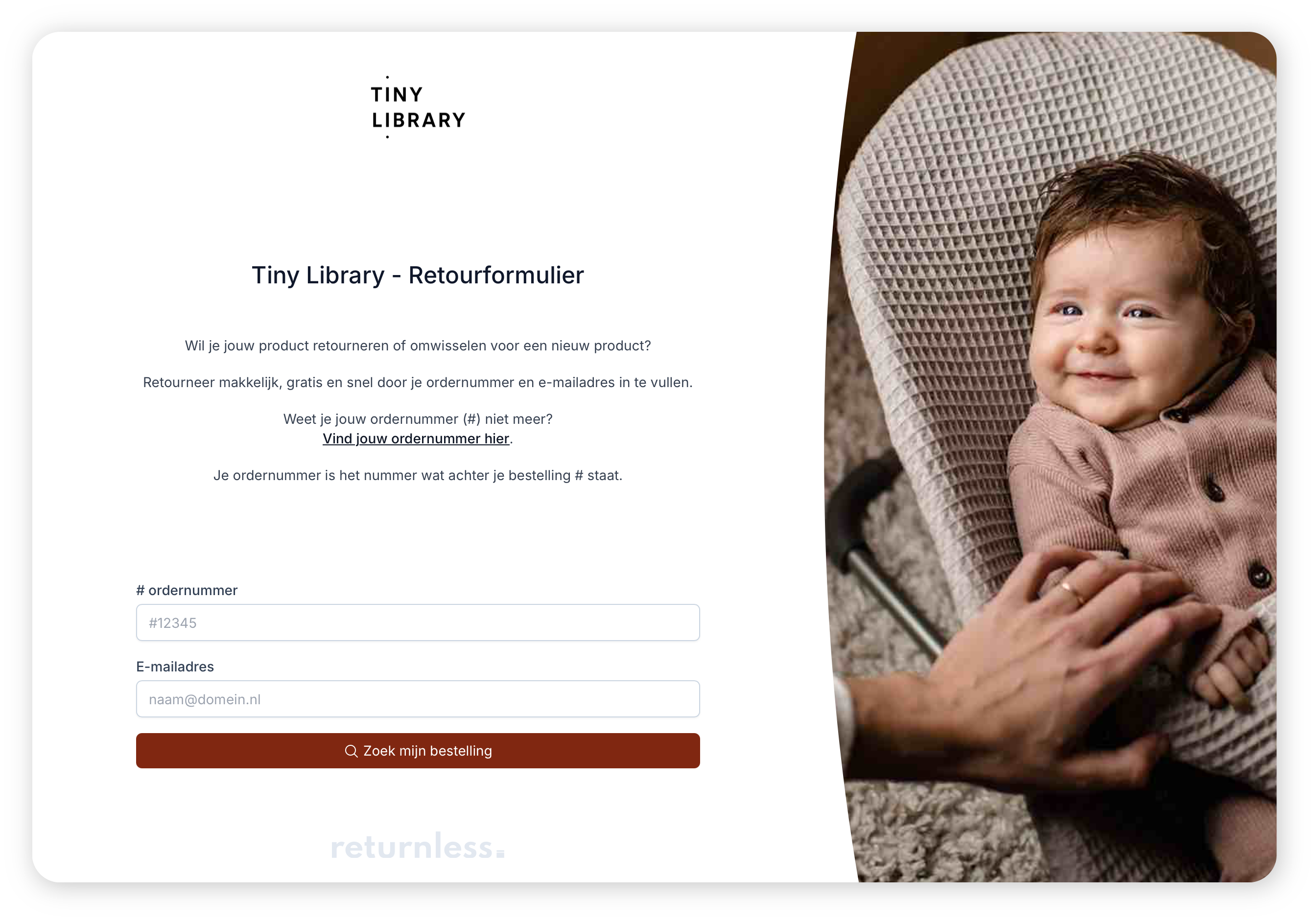 Retourformulier - Tiny Library@2x